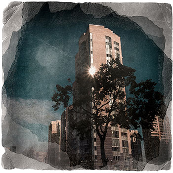 Осень у лесопарка