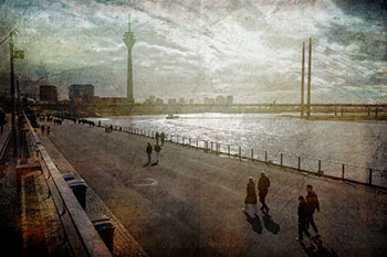 Рейн в Дюссельдорфе / Der Rhein in Düsseldorf