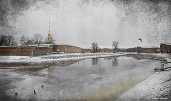 Утро 1 января. Петропавловка