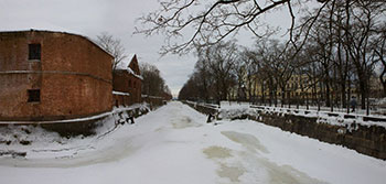 Лесенка в Кронштадте