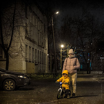 Осенний снег