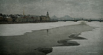Нева в марте